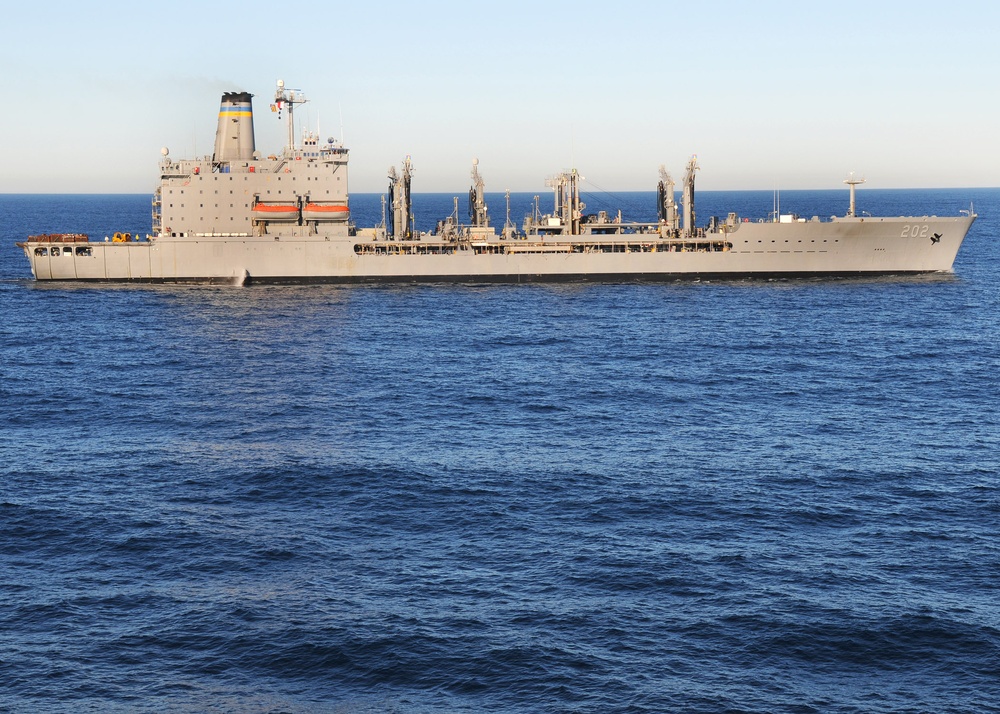 USS Ronald Reagan Action