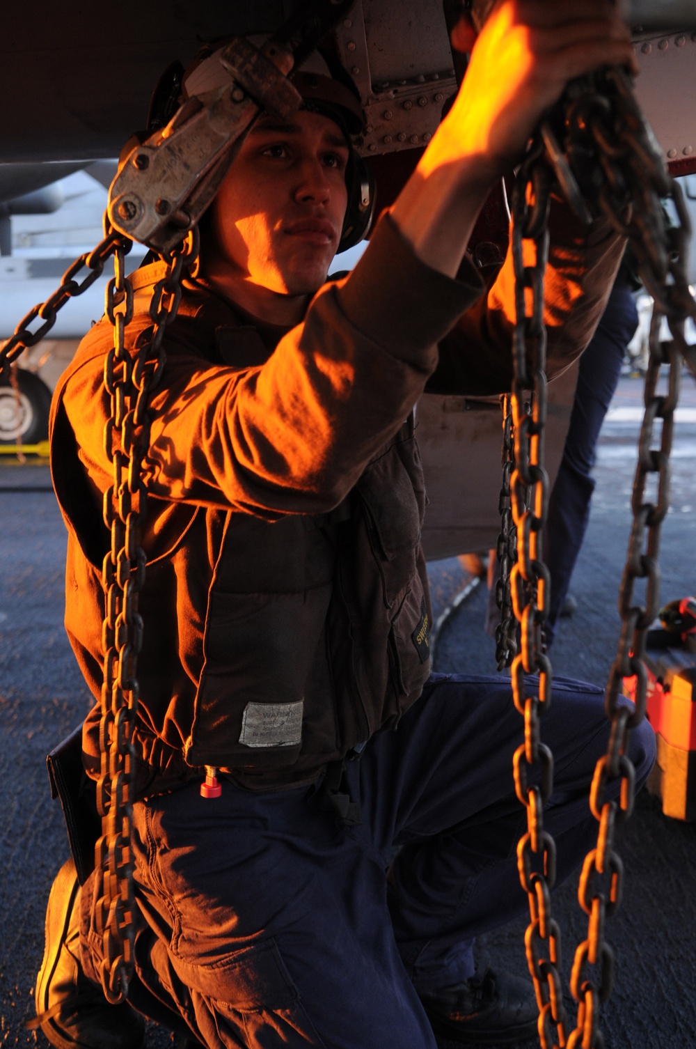 USS Ronald Reagan Action