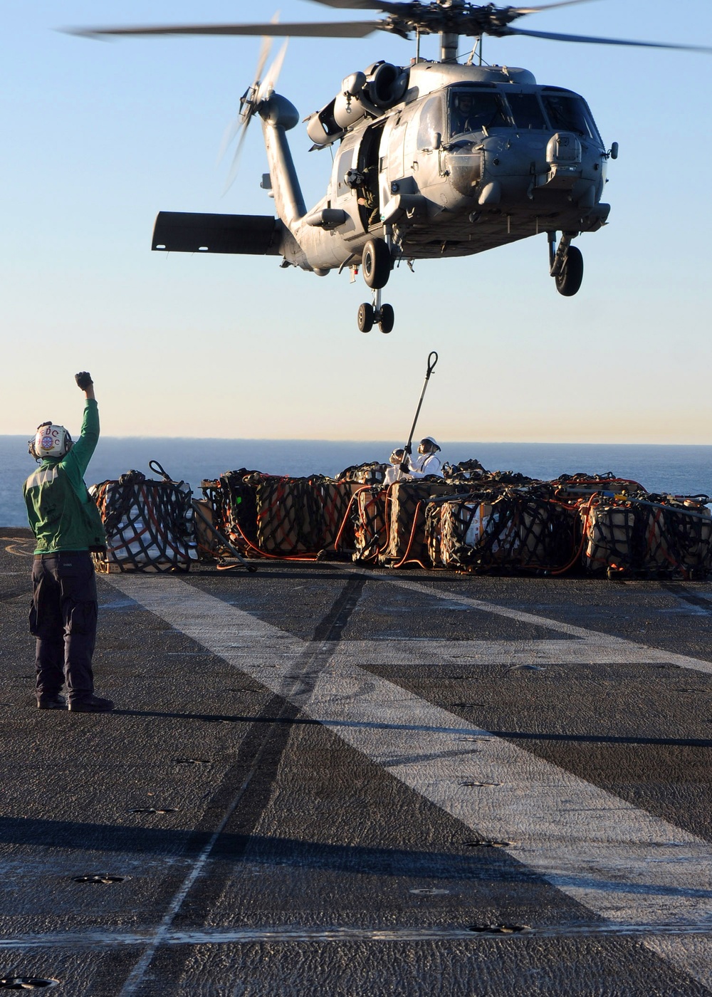 USS Ronald Reagan Action