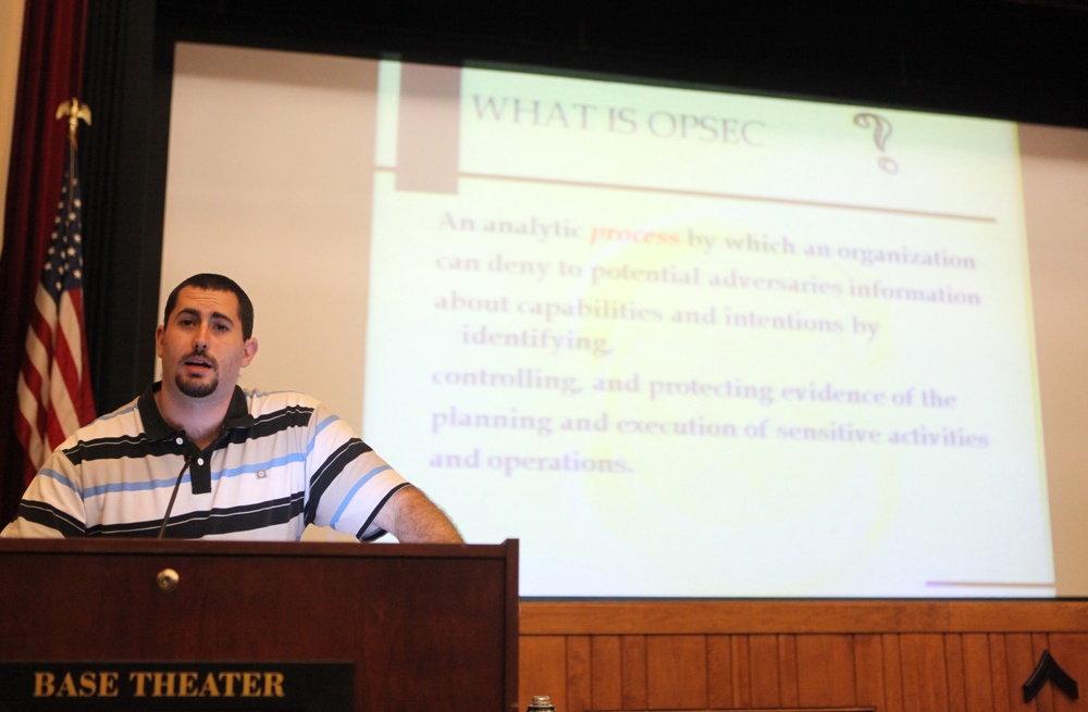 Information Assurance aboard Camp Lejeune