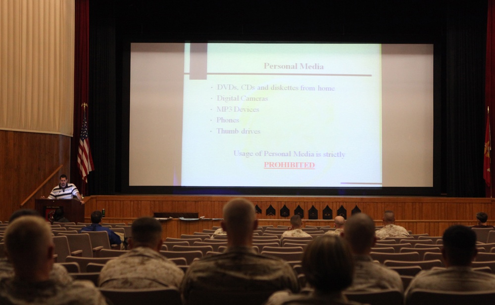 Information Assurance aboard Camp Lejeune