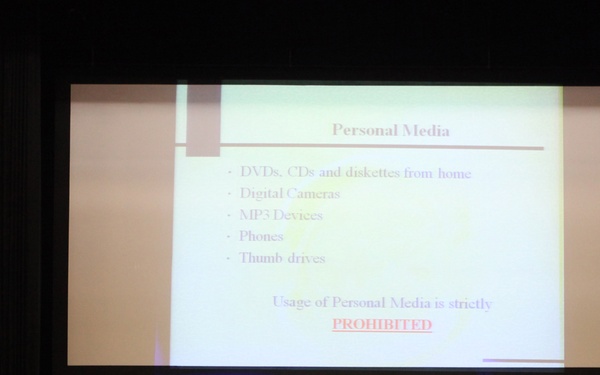 Information Assurance aboard Camp Lejeune