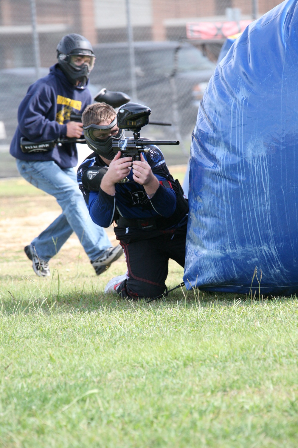 Splattering paint downrange:  Cherry Point paintball field open for business