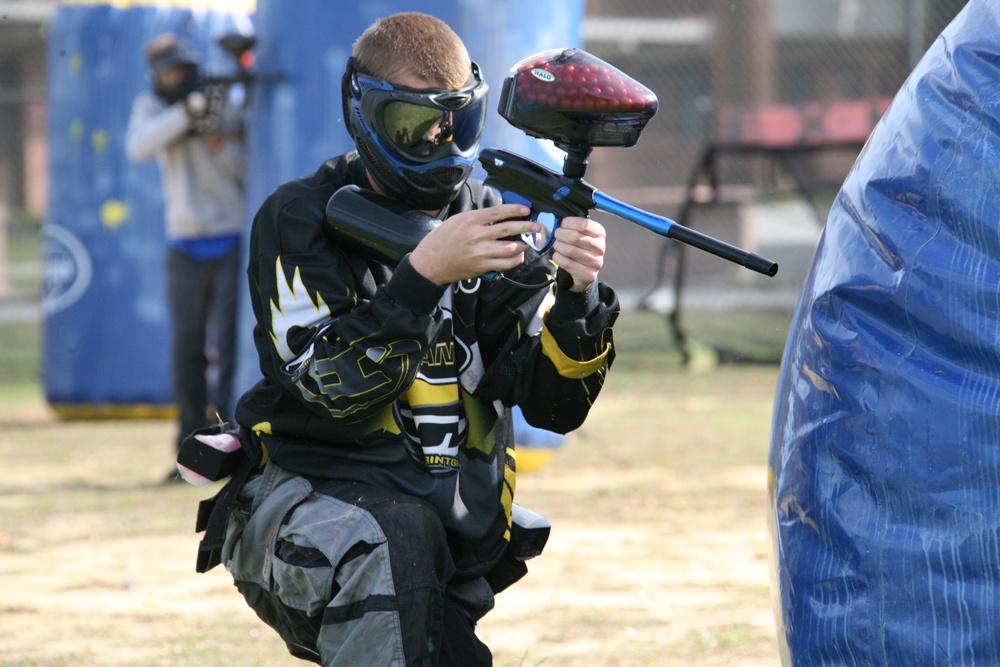 Splattering paint downrange:  Cherry Point paintball field open for business