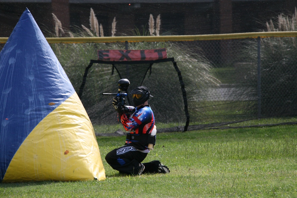 Splattering paint downrange:  Cherry Point paintball field open for business