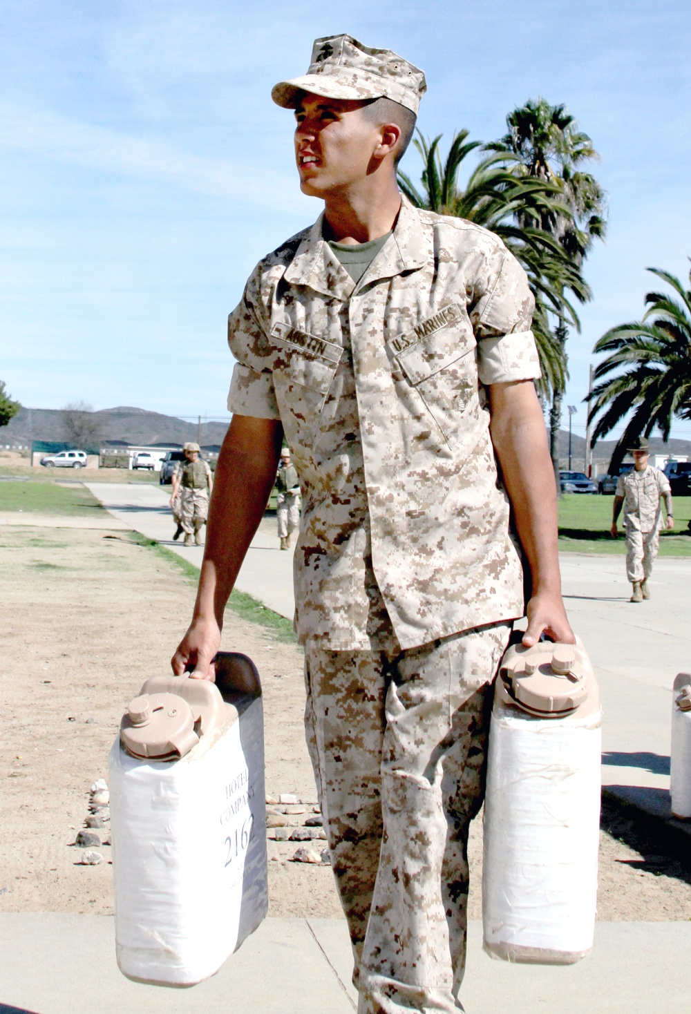 New Marine decides business first in the Corps