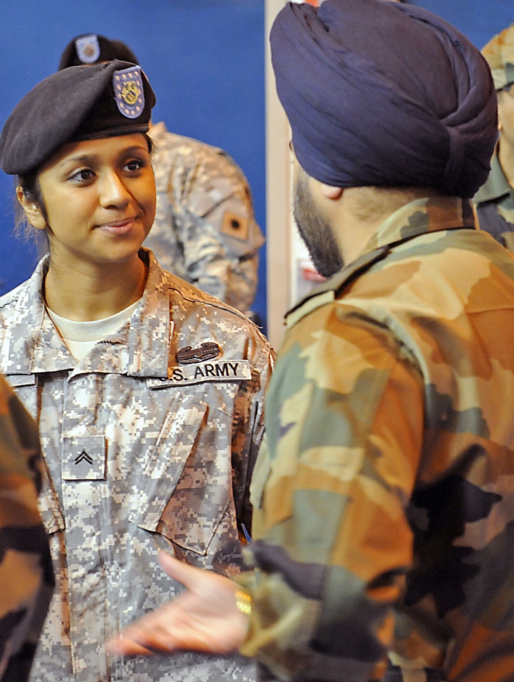 Indian-born U.S. Army Soldiers bridge culture gap during Yudh Abhyas 2010