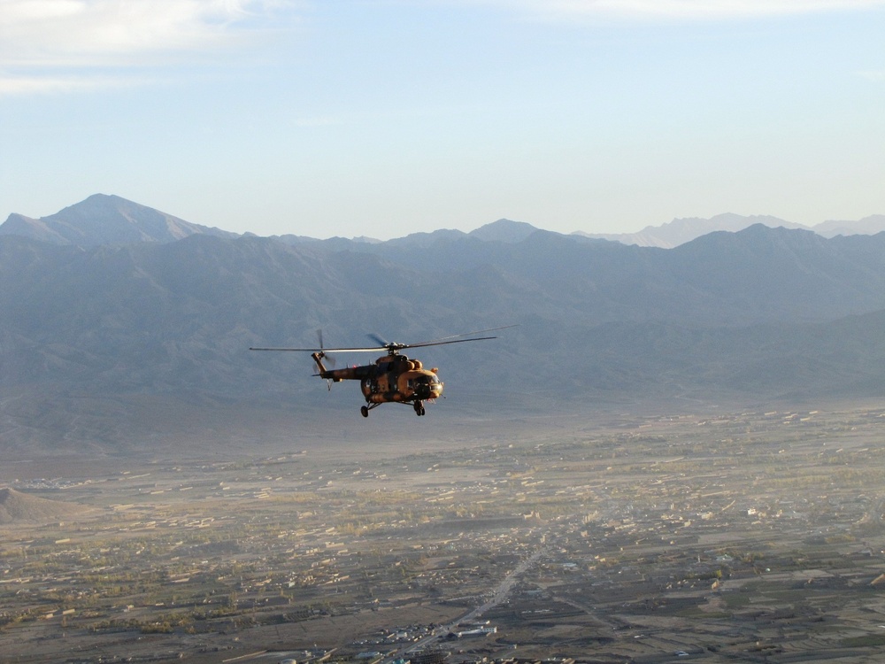 Afghan Air Force Gardez Mission by the numbers