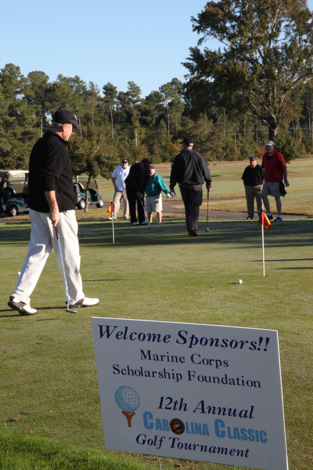 Golfers swing for good cause: Marine Corps Scholarship Foundation holds 12th annual tournament