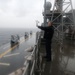 USS Iwo Jima approaches Haiti behind Hurricane Tomas