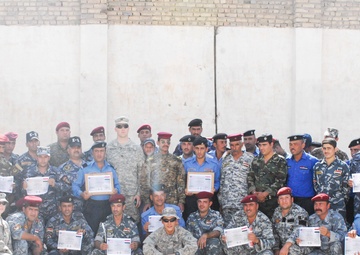 Iraqis, US Army train together to patch up wounds