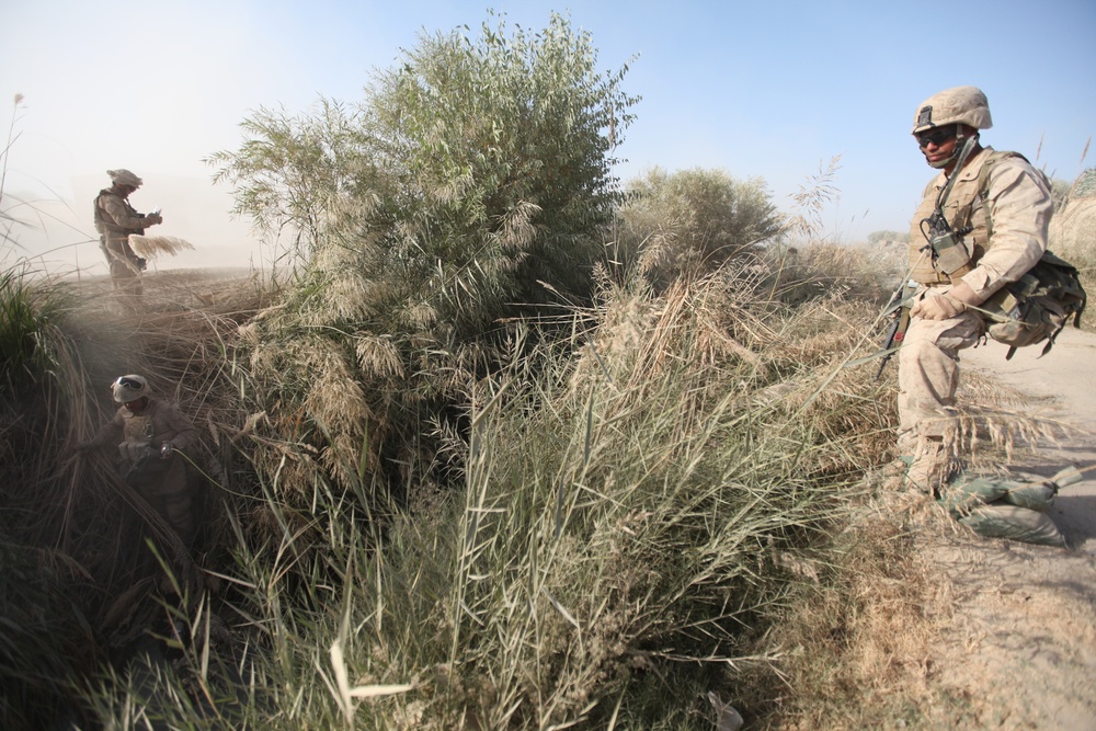 Bridge Marines gather valuable information during recon mission