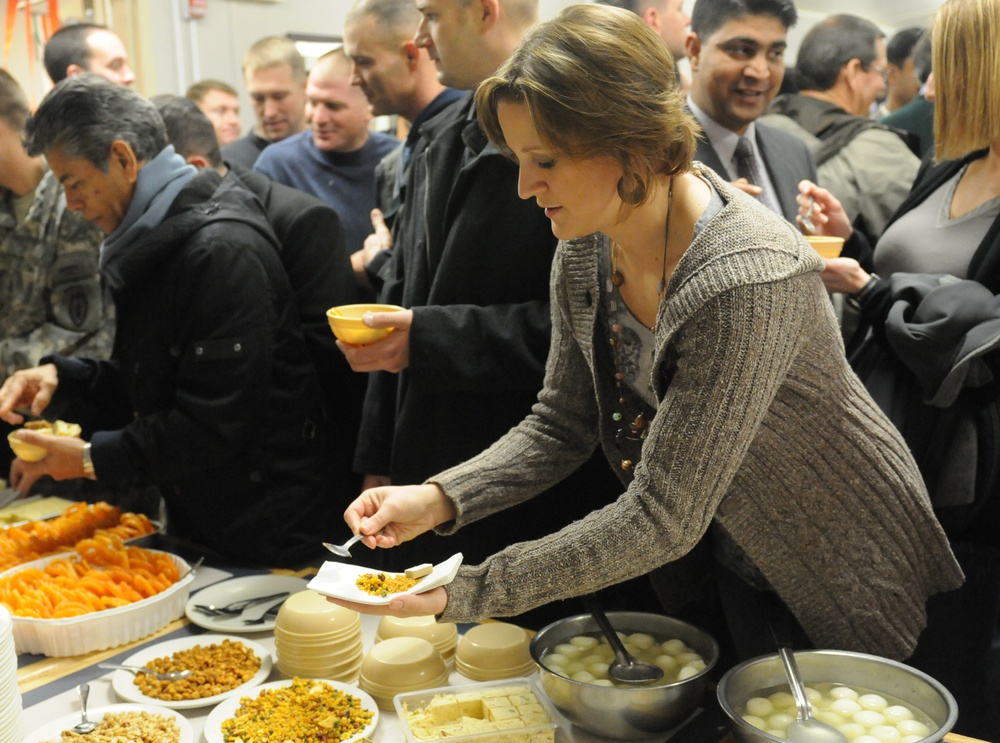 U.S. Army Alaska and Indian army celebrate Diwali Festival