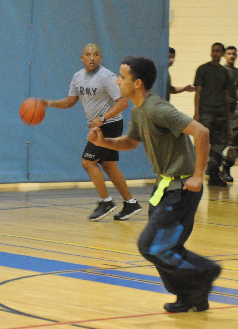 U.S. Army Alaska and Indian army participate in Sports Day