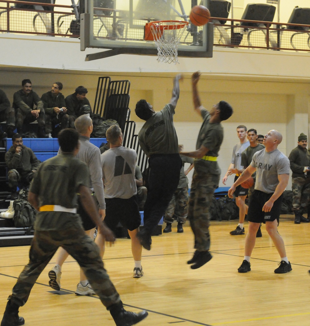 U.S. Army Alaska and Indian army participate in Sports Day