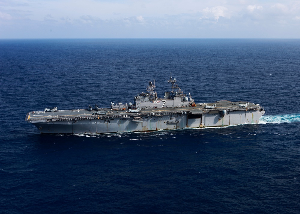 USS Iwo Jima assists Haiti after Hurricane Tomas