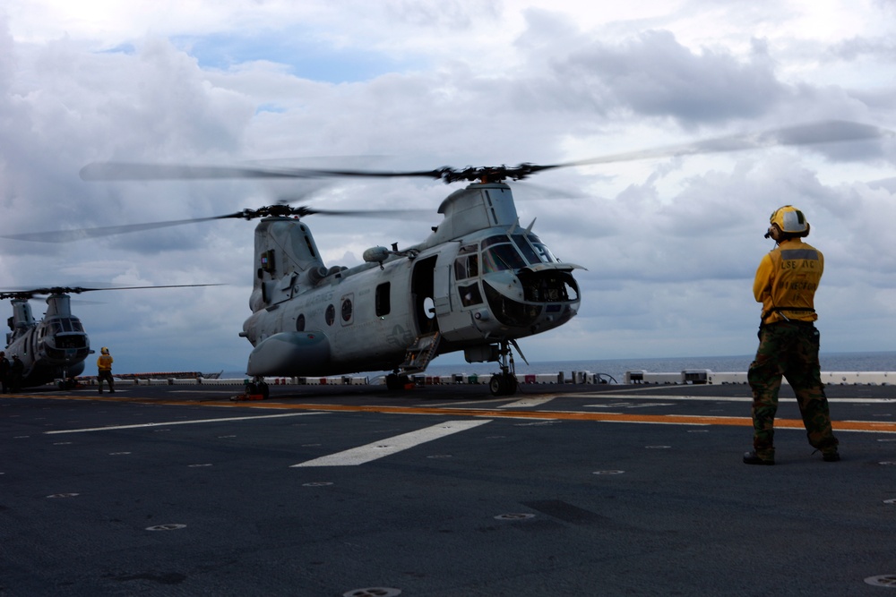 USS Iwo Jima assists Haiti after Hurricane Tomas