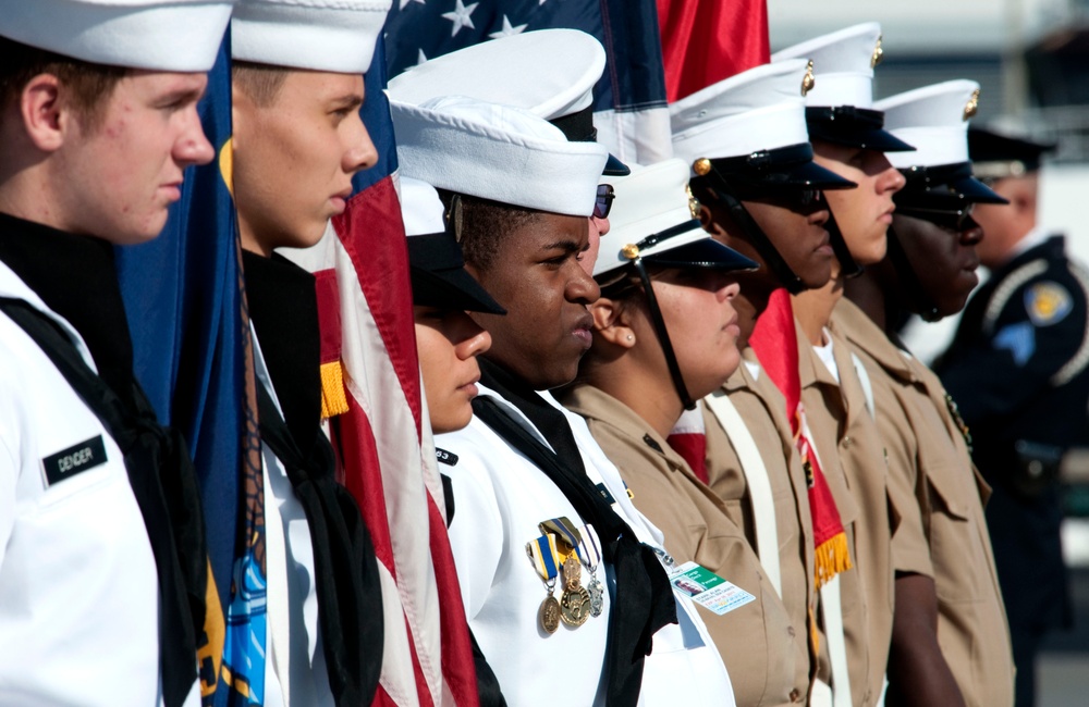 Commission Ceremony PCU Jason Dunham