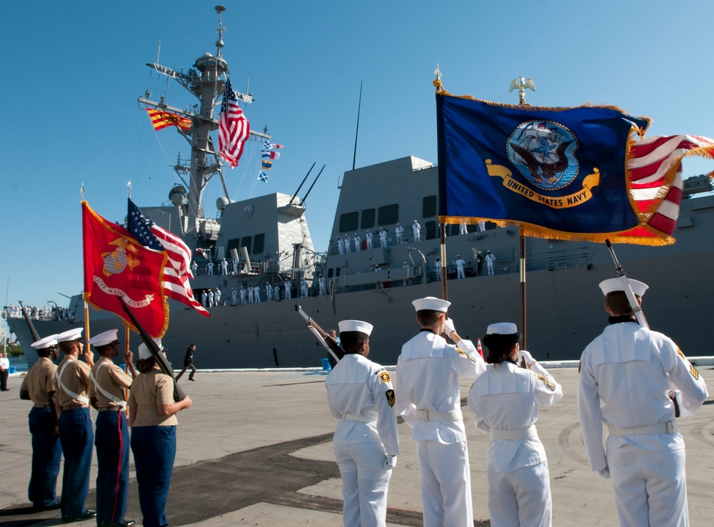 Commission Ceremony PCU Jason Dunham