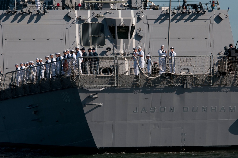 Commission Ceremony PCU Jason Dunham