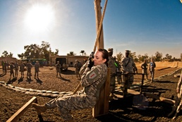 Deployed troops compete in combat skills competition