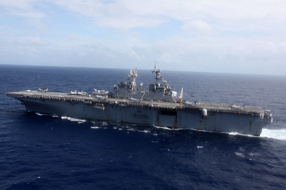 USS Iwo Jima assists Haiti after Hurricane Tomas