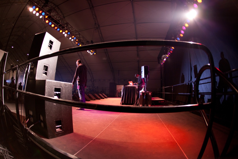 Ludacris live at Fort Meade
