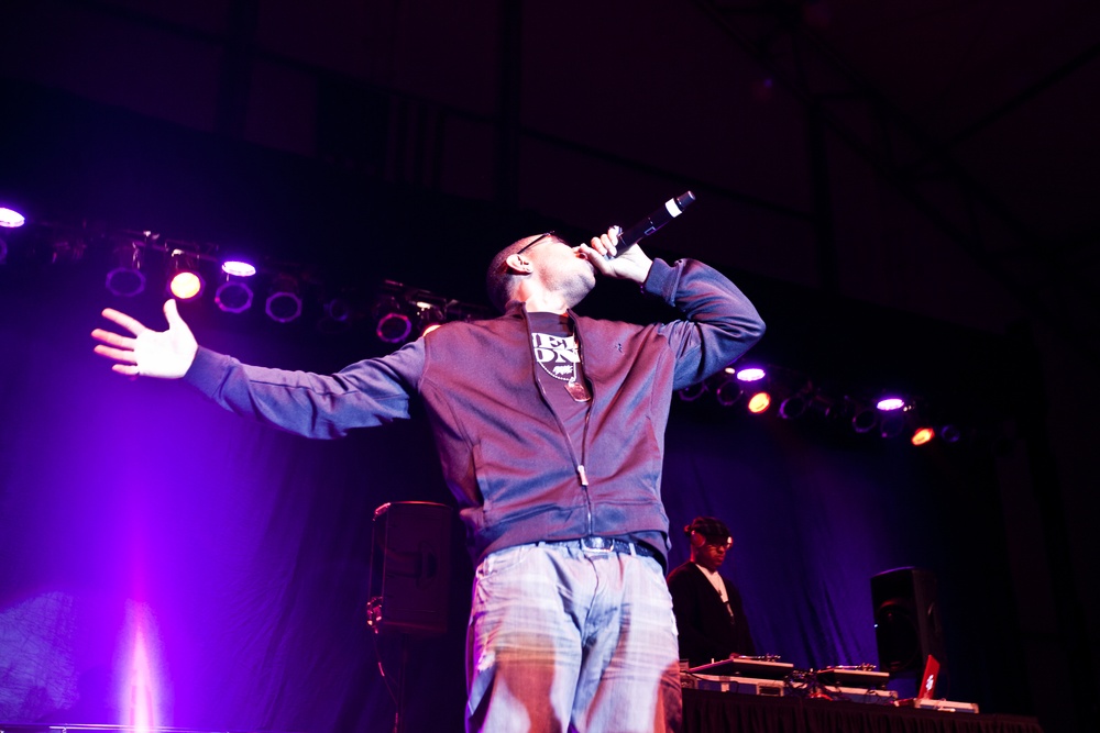 Ludacris live at Fort Meade