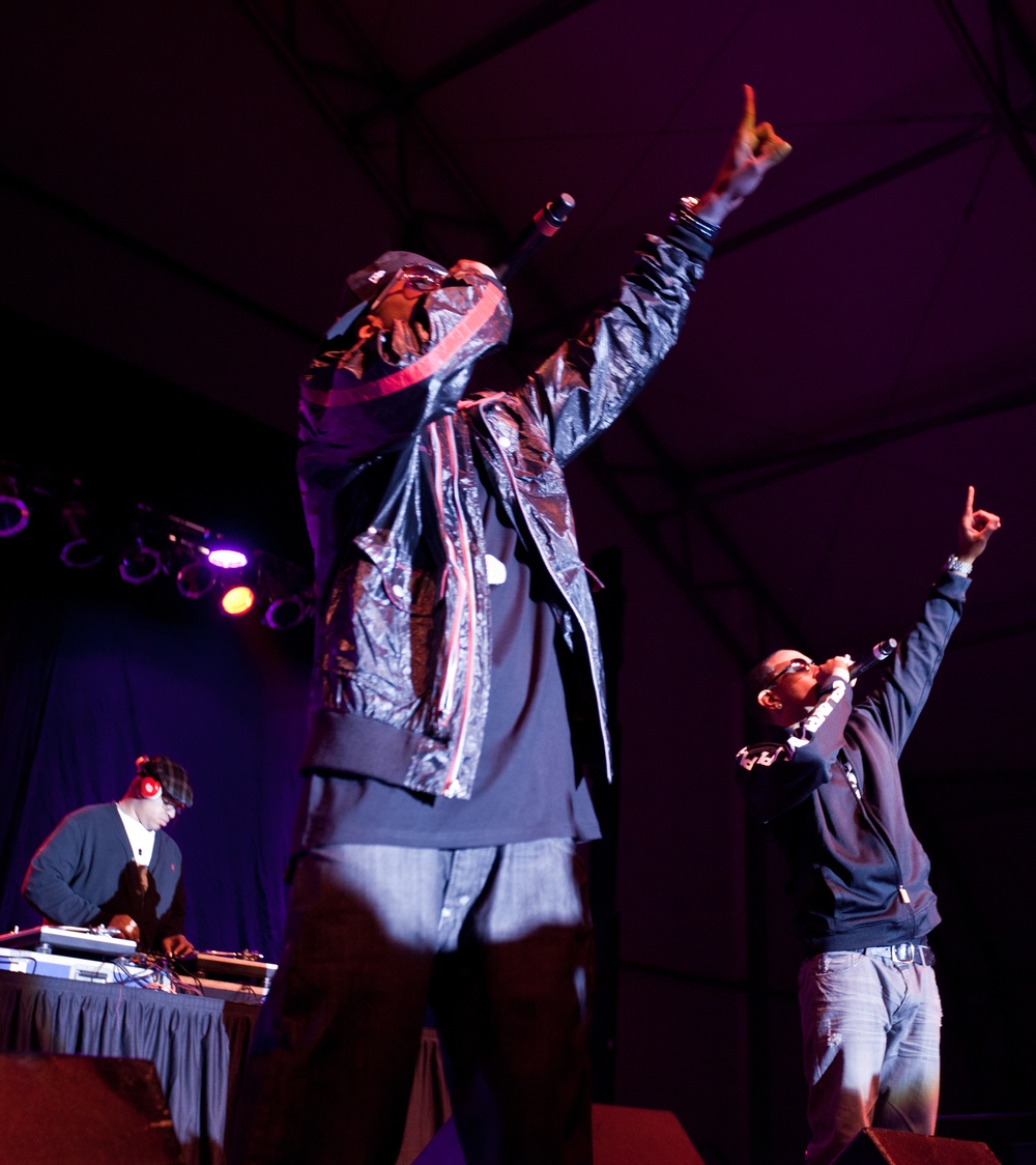 Ludacris live at Fort Meade