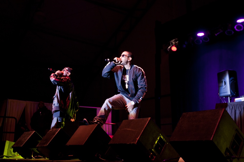 Ludacris live at Fort Meade