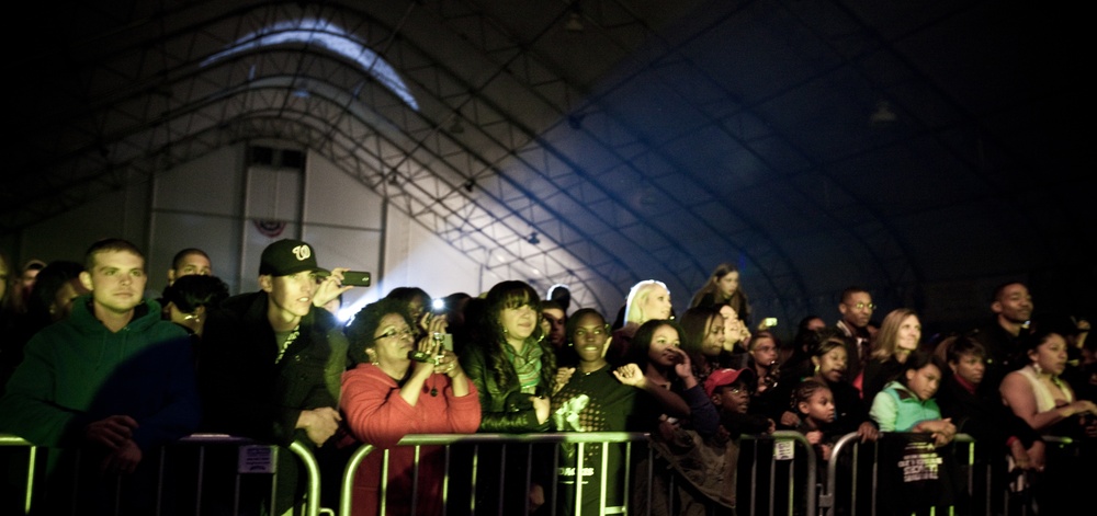 Ludacris concert at Fort Meade
