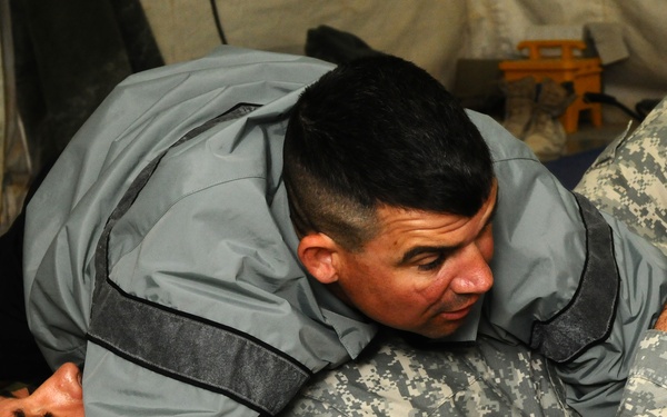 Army Sergeant Instructs Modern Army Combative Program