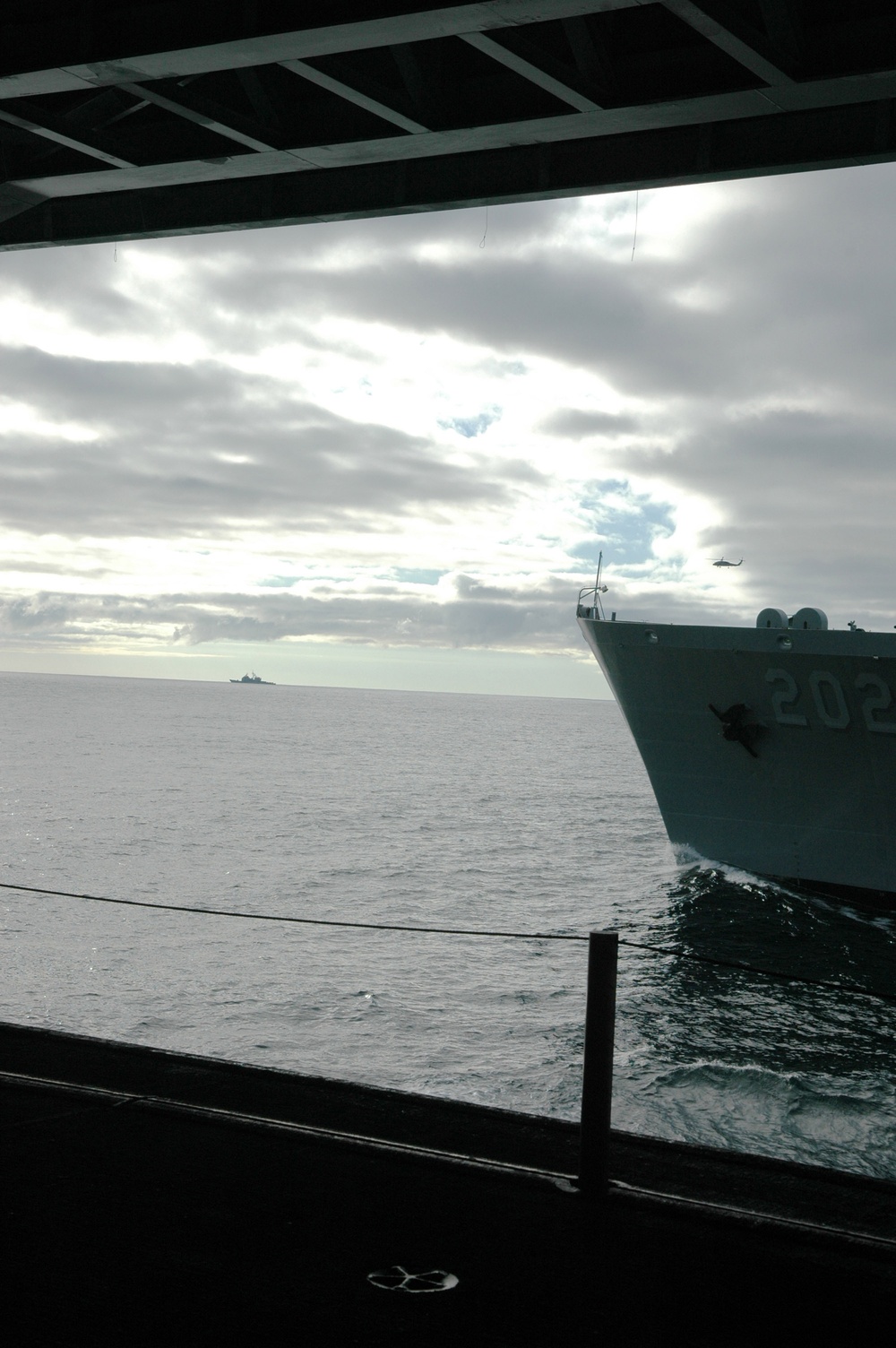 USS Ronald Reagan Action