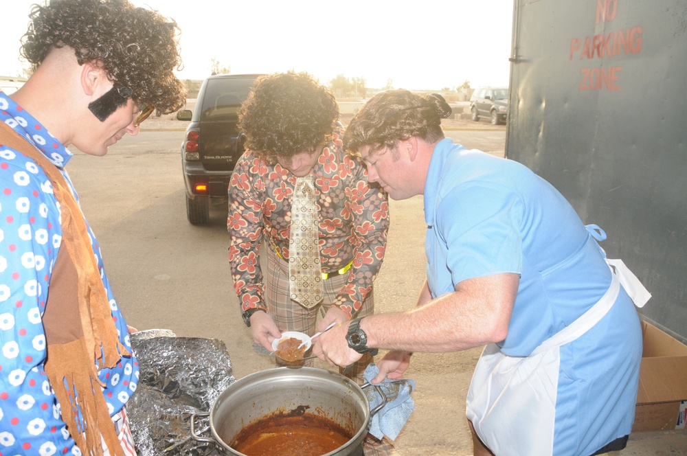 3SB celebrates Halloween with chili cookoff