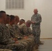 Brig. Gen. Charles Gailes and Command Sgt. Maj. William Jones visit 2101st TC soldiers