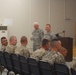 Brig. Gen. Charles Gailes and Command Sgt. Maj. William Jones visit 2101st TC soldiers