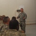 Brig. Gen. Charles Gailes and Command Sgt. Maj. William Jones visit 2101st TC soldiers