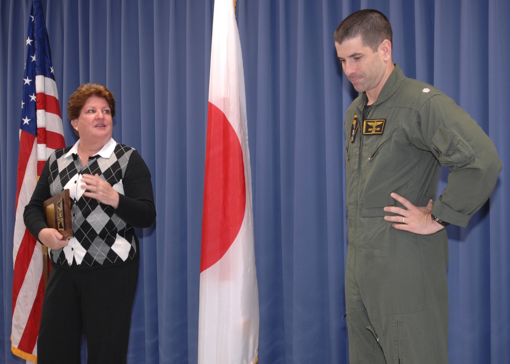 Misawa Spouse Receives Dorothy. M. Flatley Award