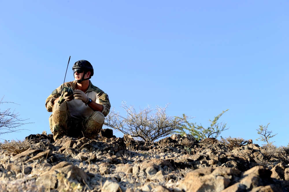 82nd ERQS High Angle Training