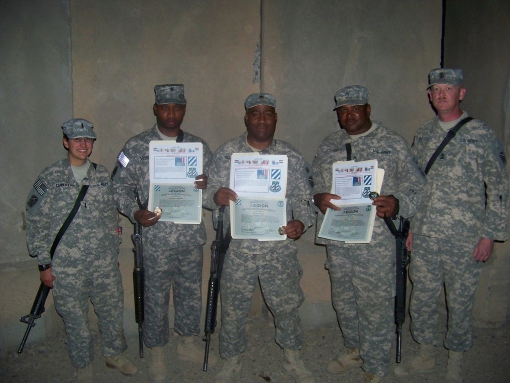 2101st TC soldiers assist with 3rd ID redeployment efforts