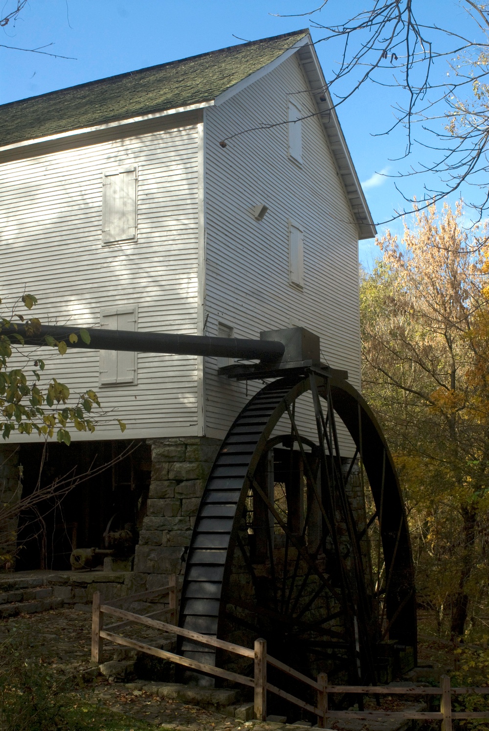 Public get historic treat at Corps gristmill