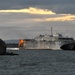 High Speed Vessel Swift pulls into Naval Station Guantanamo Bay, Cuba.