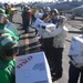 USS Ronald Reagan helps cruise ship
