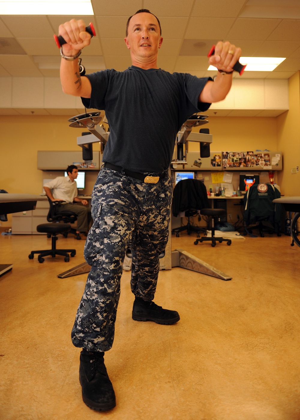 Physical therapy session in San Diego