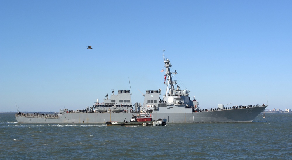USS Mahan action