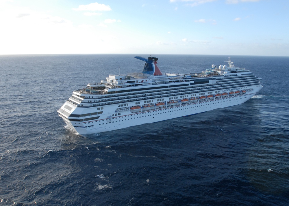 Carnival cruise ship C/V Splendor sits adrift