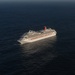 Carnival cruise ship C/V Splendor sits adrift
