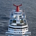 Carnival cruise ship C/V Splendor sits adrift