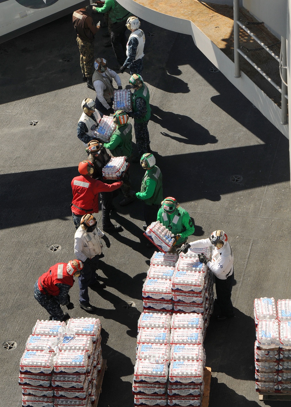 USS Ronald Reagan Action