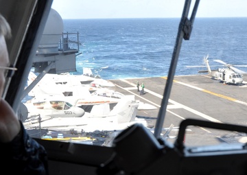 USS Ronald Reagan Action